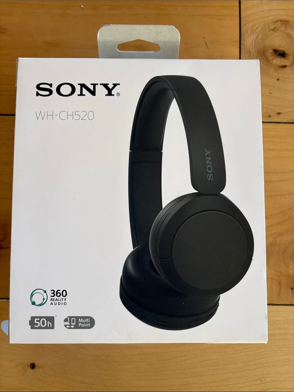 Sony WH-CH520 Wireless Headphones - Black